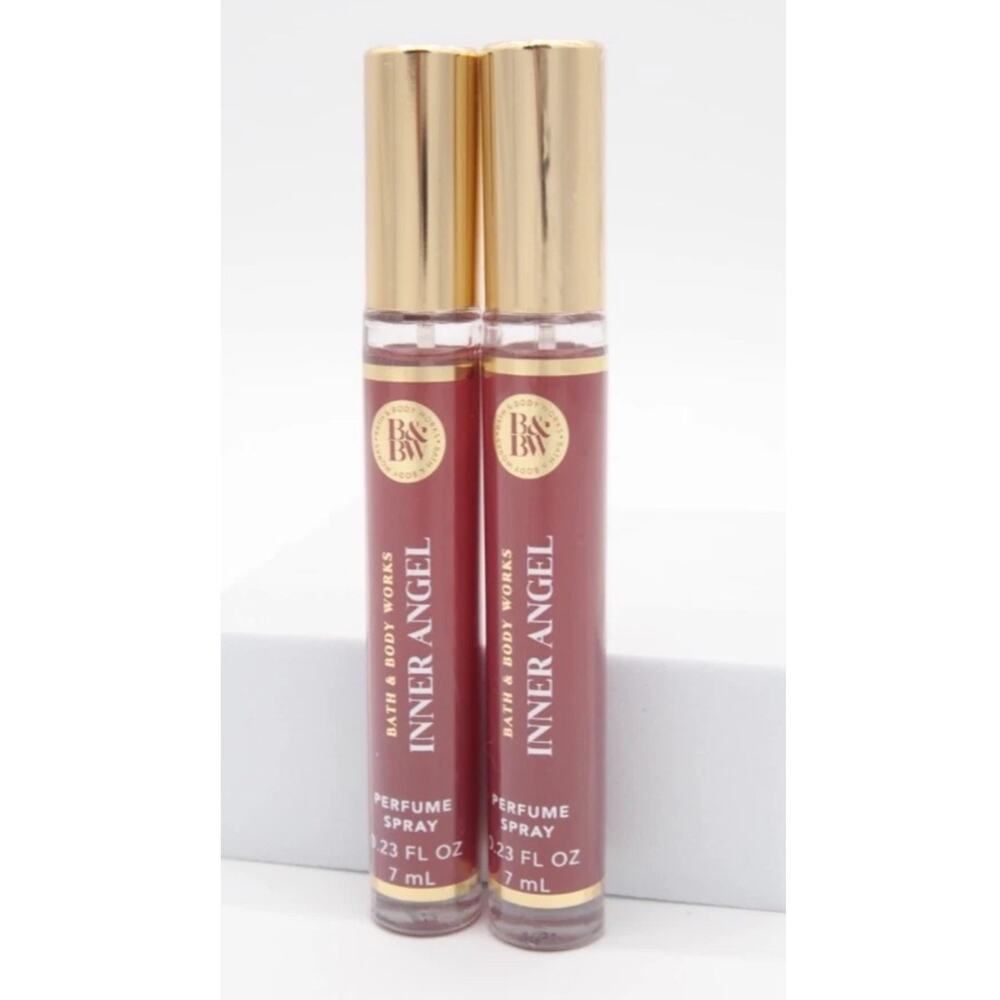 Bath & Body Works Inner Angel Perfume Purse Spray Travel 7ML Sealed New X2